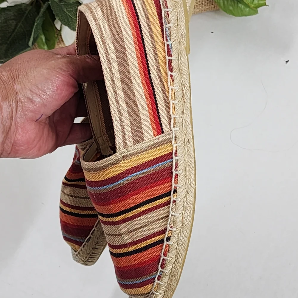 Maurices Multicolor Striped Espadrilles